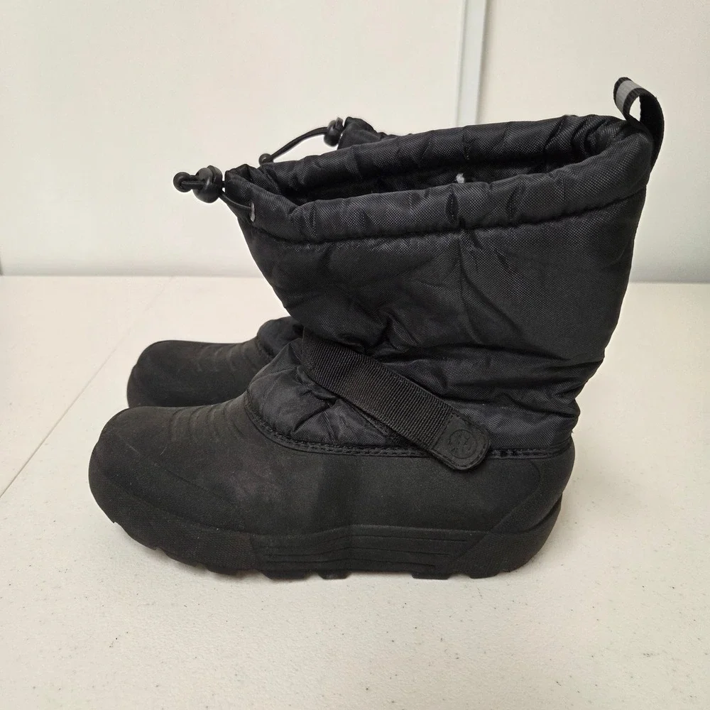 Northside Frosty Black Quilted Insulated Snow Boots Toddler Size 6 Waterproof